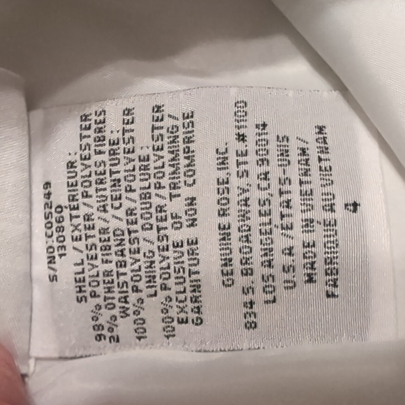 Formal Dress 4t White Black Red Belt Sash - Picture 7 of 12